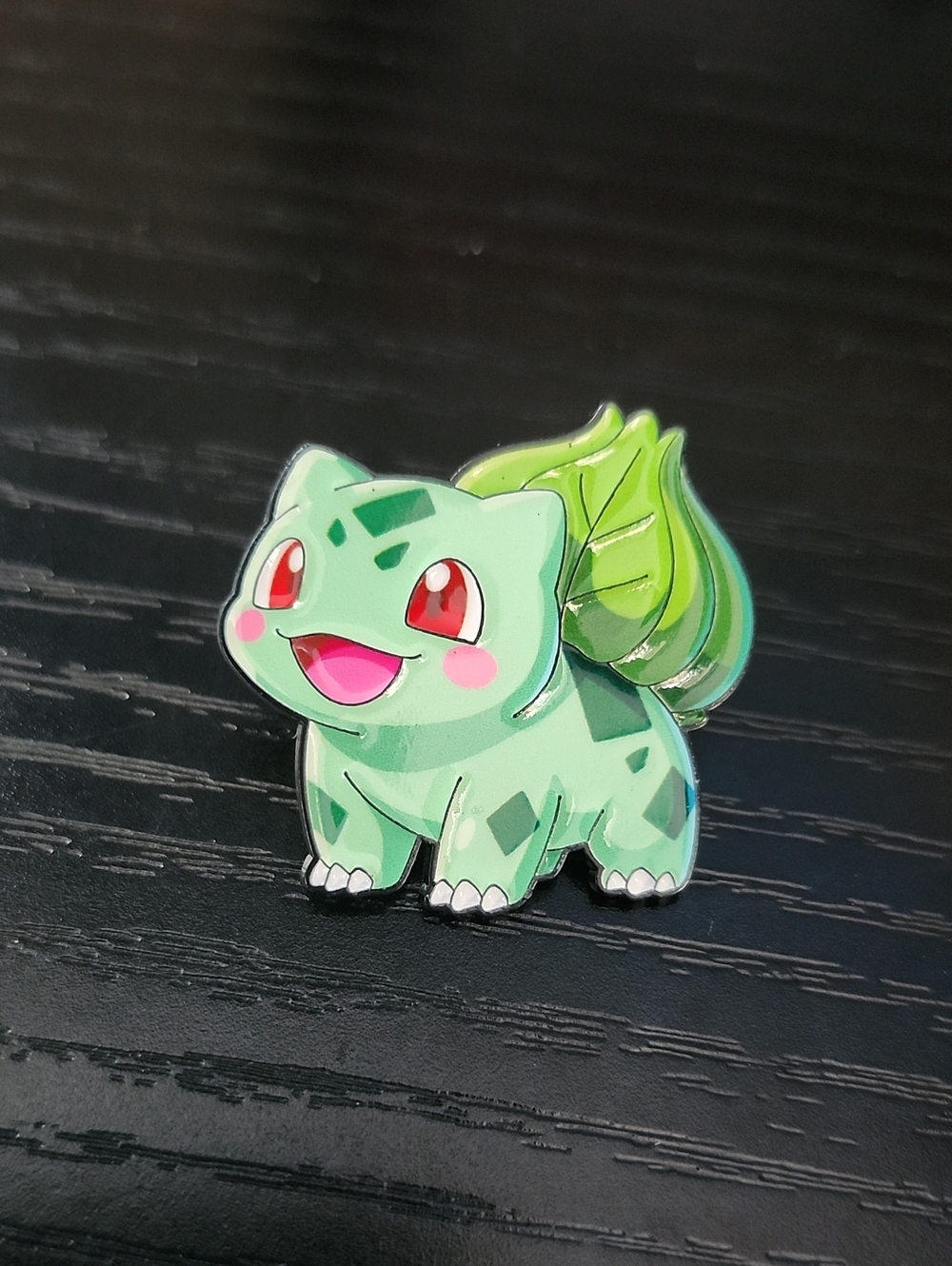 Pokemon Bulbasaur Inspired Enamel Pin
